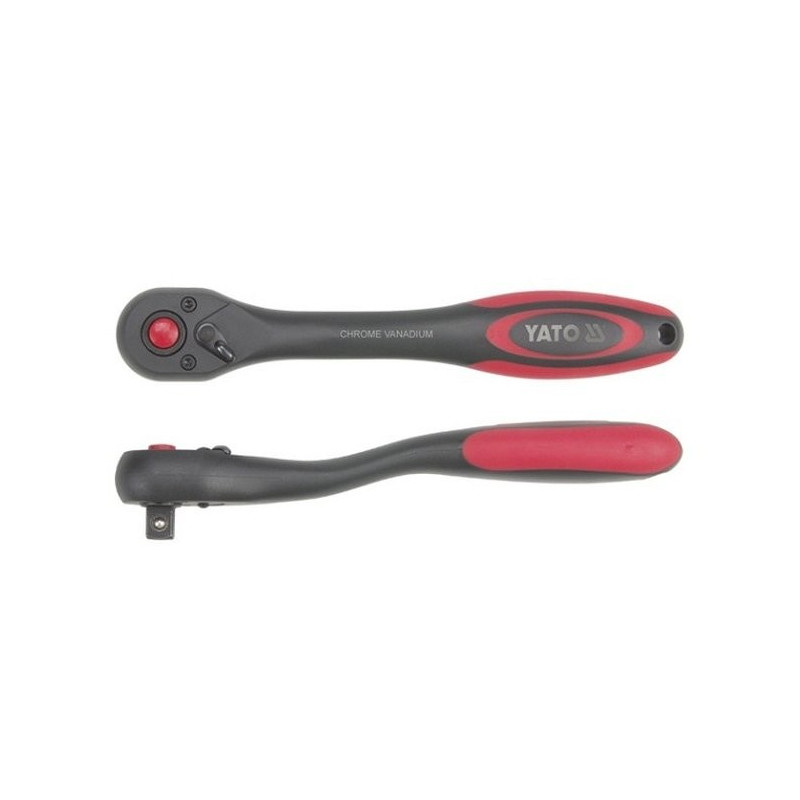 Ráčna 1/4" 144 mm vyhnutá YATO YT-0293