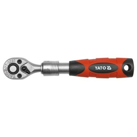 Ráčna 1/4" 150-200 mm s teleskopickou rukojetí YATO YT-0297