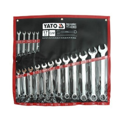 Sada klíčů očkoplochých 17ks 8-32 mm YATO YT-0363