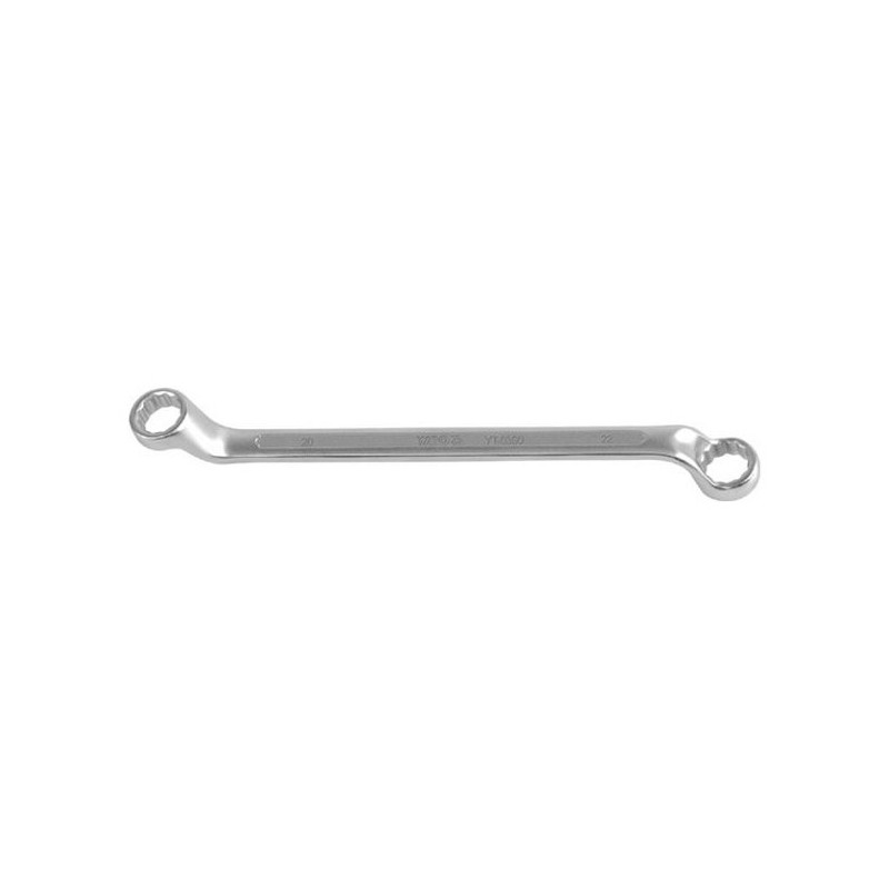 Klíč očkový 20x22 mm ohnutý YATO YT-0390