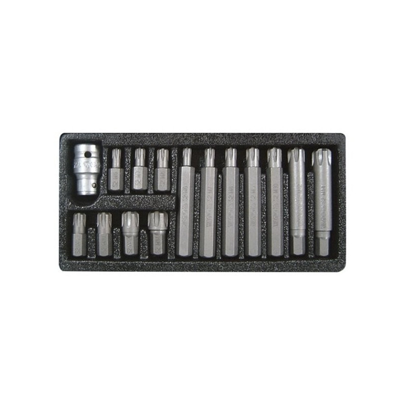 Sada bitů 15 ks RIBE box YATO YT-0419