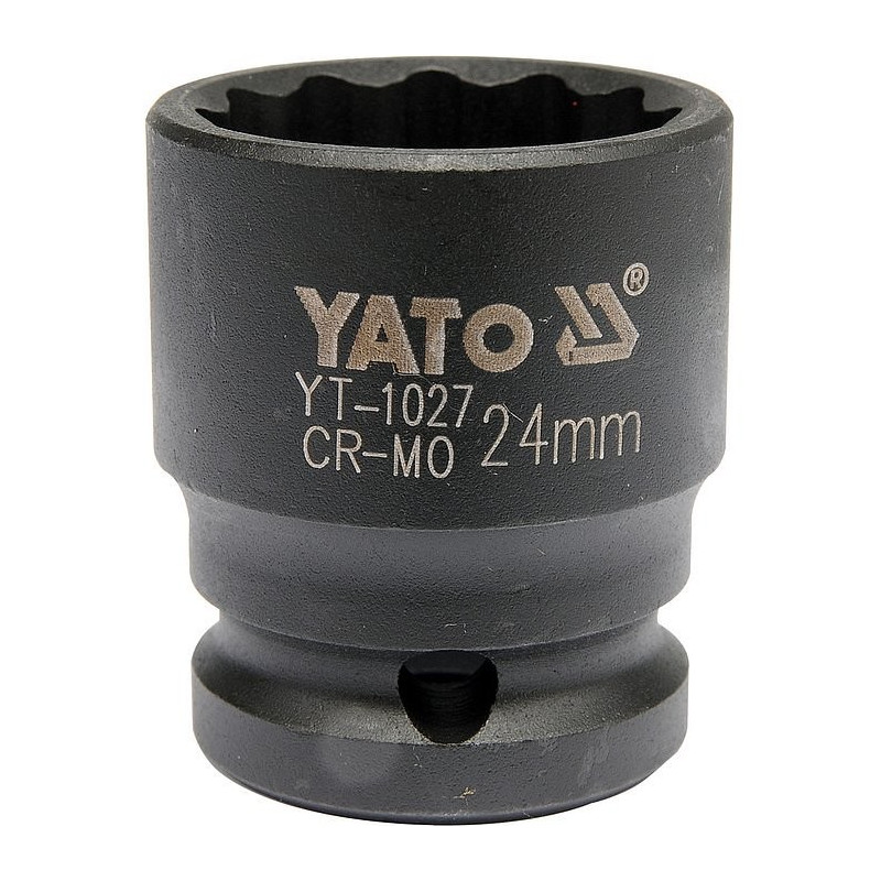 Nástavec 1/2" rázový dvanáctihranný 24 mm CrMo YATO YT-1027