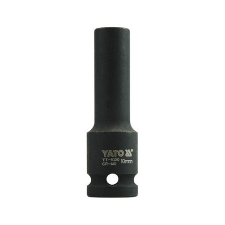 Nástavec 1/2" rázový šestihranný hluboký 10 mm CrMo YATO YT-1030