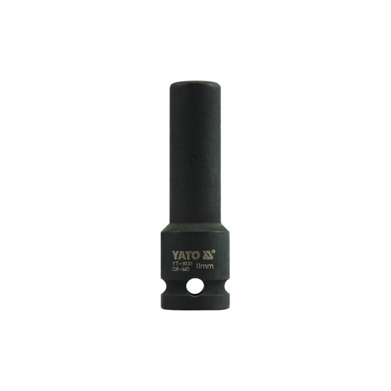 Šestihranný hluboký bit CrMo - 1/2 palce, 11 mm YATO YT-1031