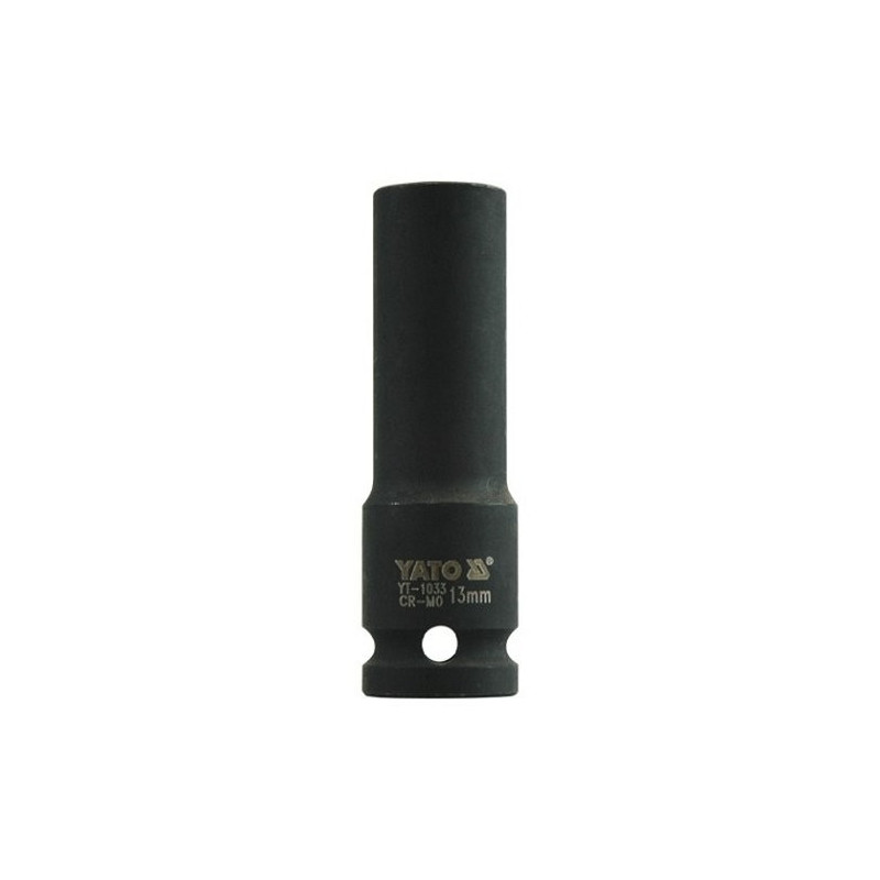 Nástavec 1/2" rázový šestihranný hluboký 13 mm CrMo YATO YT-1033