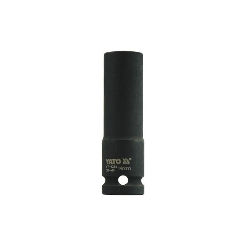 Nástavec 1/2" rázový šestihranný hluboký 14 mm CrMo YATO YT-1034