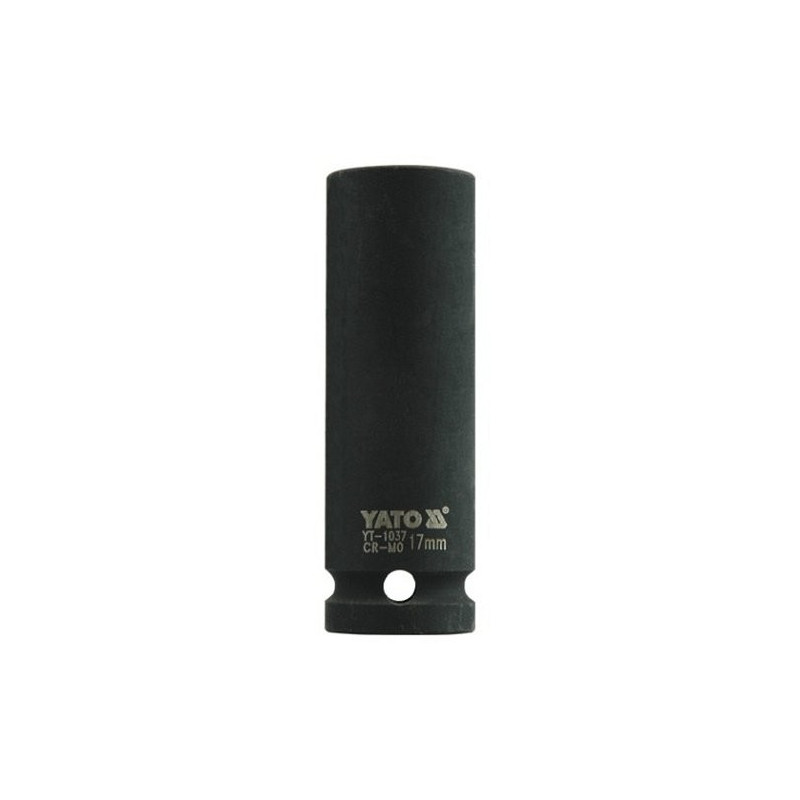 Nástavec 1/2" rázový šestihranný hluboký 17 mm CrMo YATO YT-1037