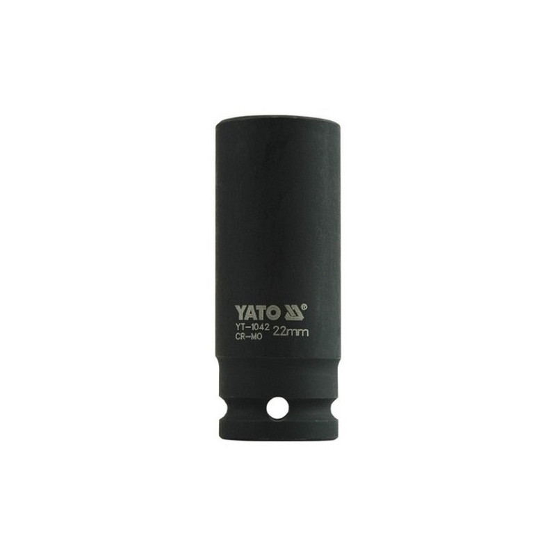 Nástavec 1/2" rázový šestihranný hluboký 22 mm CrMo YATO YT-1042
