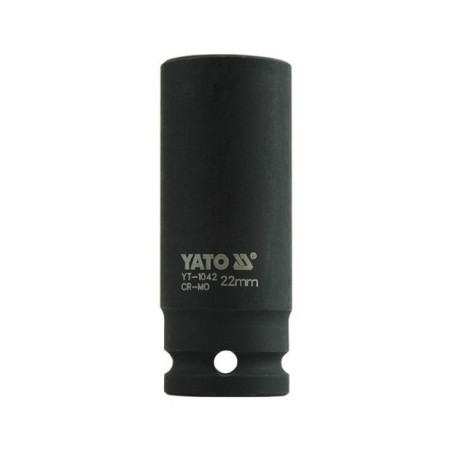 Nástavec 1/2" rázový šestihranný hluboký 22 mm CrMo YATO YT-1042
