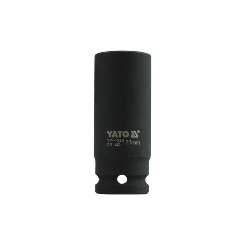 Nástavec 1/2" rázový šestihranný hluboký 23 mm CrMo YATO YT-1043