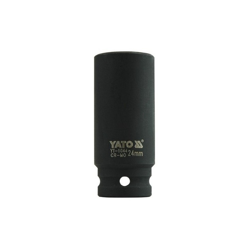 Nástavec 1/2" rázový šestihranný hluboký 24 mm CrMo YATO YT-1044