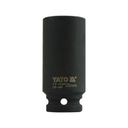 Nástavec 1/2" rázový šestihranný hluboký 25 mm CrMo YATO YT-1045