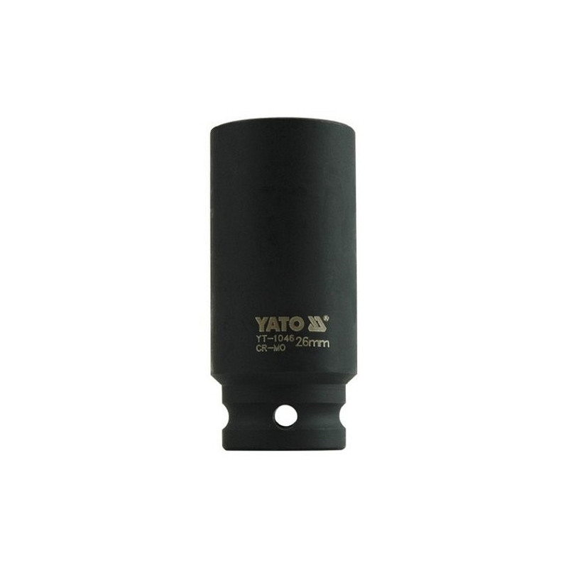 Nástavec 1/2" rázový šestihranný hluboký 26 mm CrMo YATO YT-1046