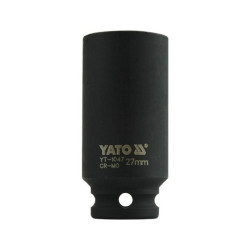 Nástavec 1/2" rázový šestihranný hluboký 27 mm CrMo YATO YT-1047