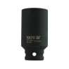 Nástavec 1/2" rázový šestihranný hluboký 30 mm CrMo YATO YT-1050