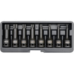 Sada nástrčných klíčů 1/2" Spline, 8ks YATO YT-1069
