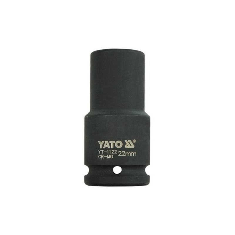 Nástavec 3/4" rázový šestihranný hluboký 22 mm CrMo YATO YT-1122