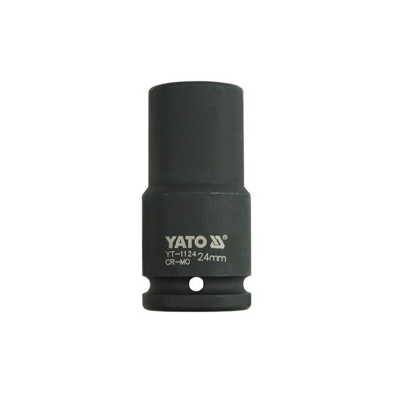 Nástavec 3/4" rázový šestihranný hluboký 24 mm CrMo YATO YT-1124