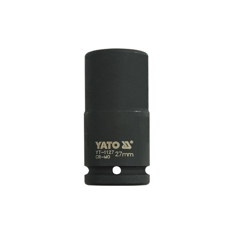 Nástavec 3/4" rázový šestihranný hluboký 27 mm CrMo YATO YT-1127