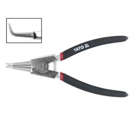 Kleště na ségrovky 150 mm vnější ohnuté CrV YATO YT-2141