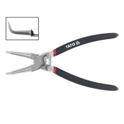 Kleště na ségrovky 150 mm vnitřní ohnuté CrV YATO YT-2143