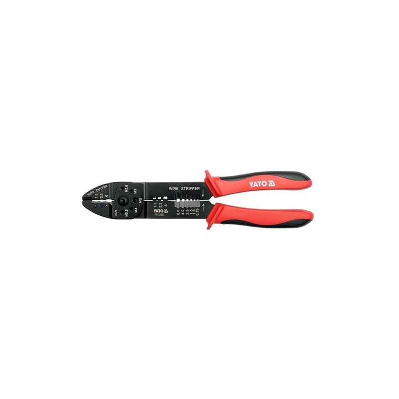 Kleště odizolovací a konektorové univerzální 240 mm YATO YT-22930