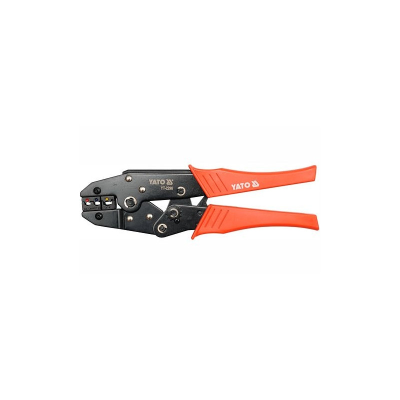 Kleště konektorové 230mm, 22-10(AWG), 0,5-6,00mm2 YATO YT-2296