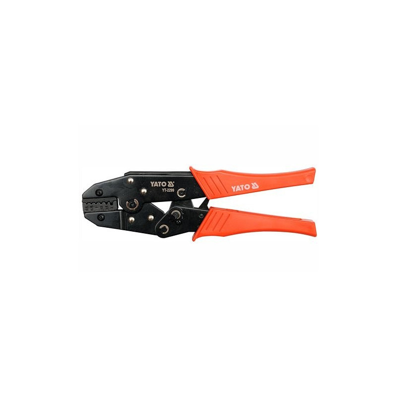 Kleště konektorové 230mm, 22-12(AWG), 0,5-4,00mm2 YATO YT-2299