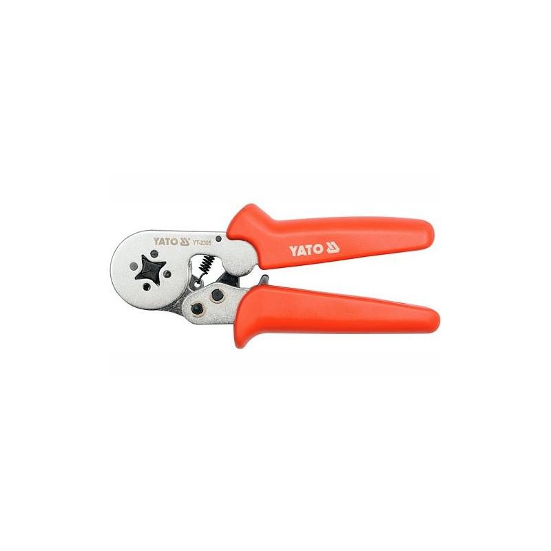Kleště konektorové 175mm, HRC 44-47, 0,2-6,00mm2 YATO YT-2305