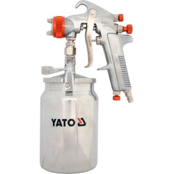 Pistole na lakování s nádrží 1,0l 1.8mm YATO YT-2346