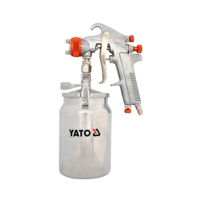 Pistole na lakování s nádrží 1,0l 1.8mm YATO YT-2346