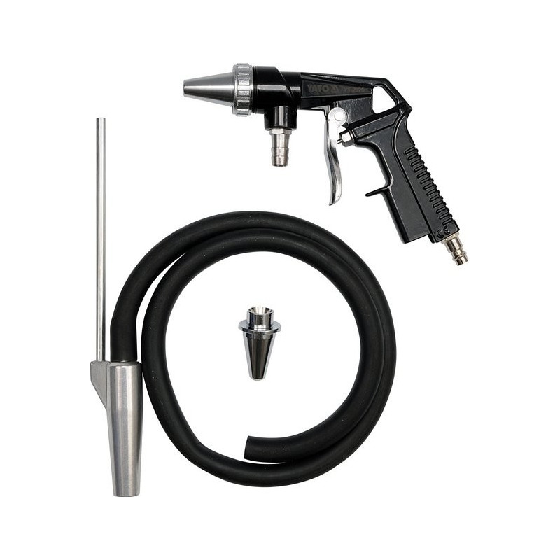 Pískovací pistole s hadicí 1/4" průměr 6,3mm YATO YT-2375