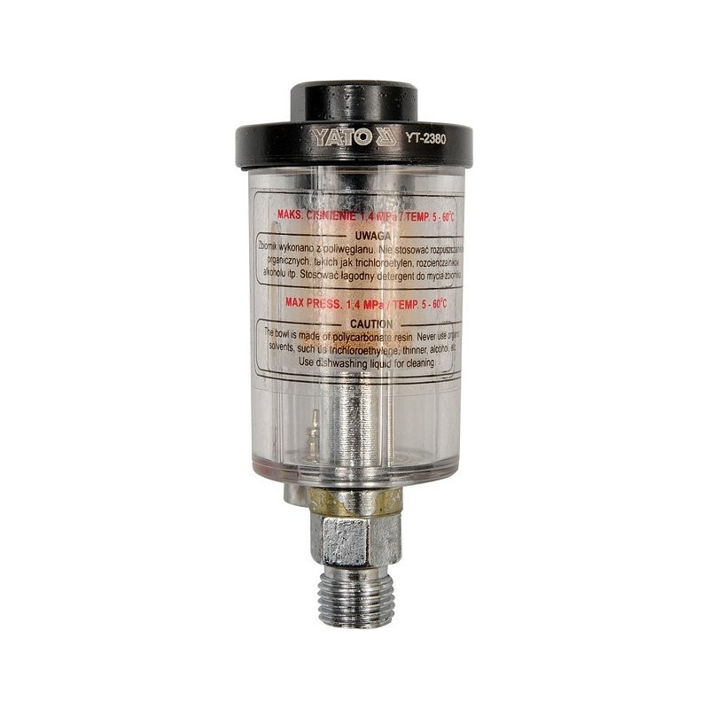 Filtr vzduchu 1/4", max 1,4MPa YATO YT-2380