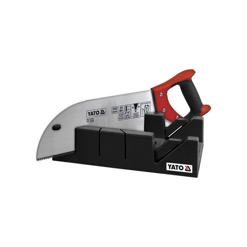 Pila na řezání úhlů 350 mm s přípravkem YATO YT-3150
