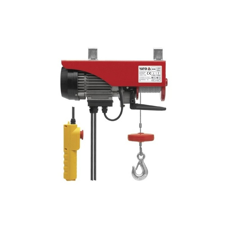 Elektrický naviják 1050W 300/600Kg YATO YT-5905