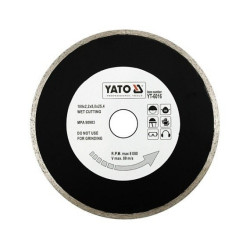 Kotouč diamantový 180 x 25,4 x 2,2 mm hladký YATO YT-6016