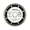 Kotouč diamantový 115 x 22,2 x 2,4 mm turbo YATO YT-6022