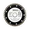 Kotouč diamantový 125 x 22,2 x 2,6 mm turbo YATO YT-6023