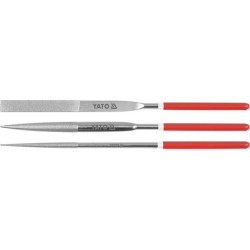 Sada pilníků jehlových diamantových 4 x 160 mm 3 ks YATO YT-6150