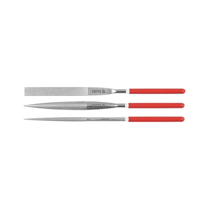 Sada pilníků jehlových diamantových 5 x 180 mm 3 ks YATO YT-6155