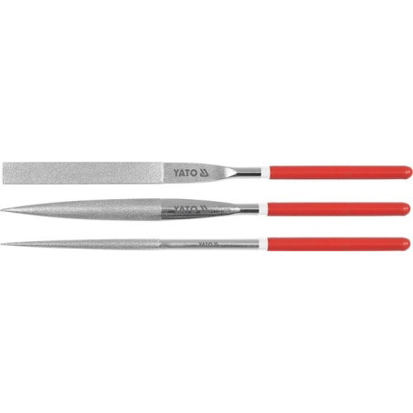 Sada pilníků jehlových diamantových 5 x 180 mm 3 ks YATO YT-6155