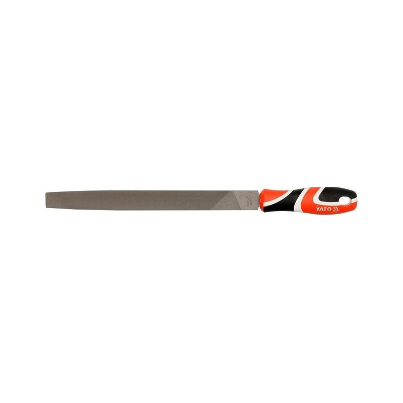 Pilník zámečnický plochý středně hrubý 250 mm YATO YT-6228