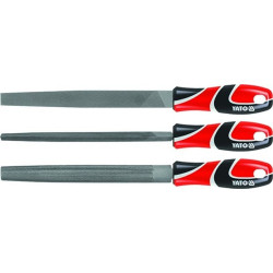 Sada pilníků zámečnických 250 mm 3 ks YATO YT-6237
