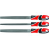 Sada pilníků zámečnických 250 mm 3 ks YATO YT-6237