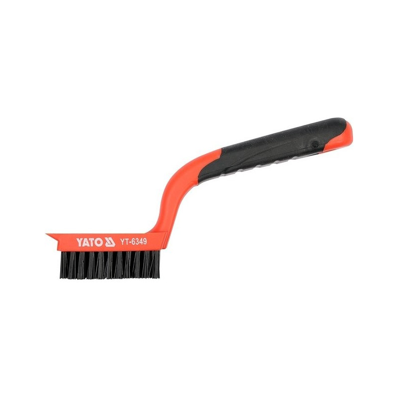 Kartáč drátěný ruční 180 mm nylon YATO YT-6349
