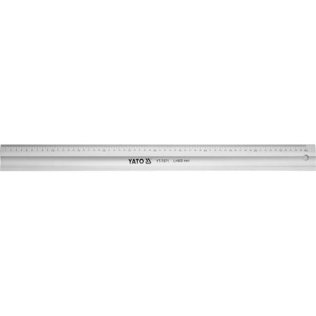 Měřící hliníková lať 600mm YATO YT-7071