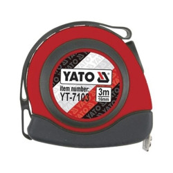 Metr svinovací 3 m x 16 mm autostop YATO YT-7103
