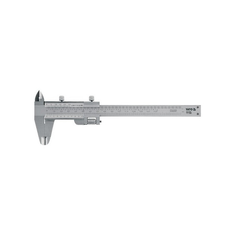 Měřítko posuvné 150 x 0,02 mm YATO YT-7200