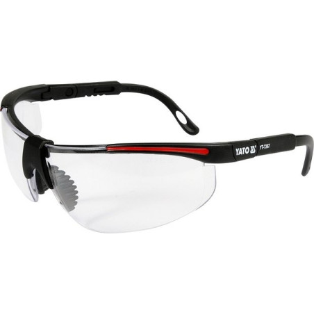 Ochranné brýle čiré typ 91708 YATO YT-7367