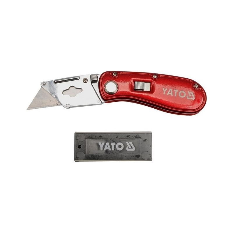 Nůž řezací + 3 ks břitů YATO YT-7534